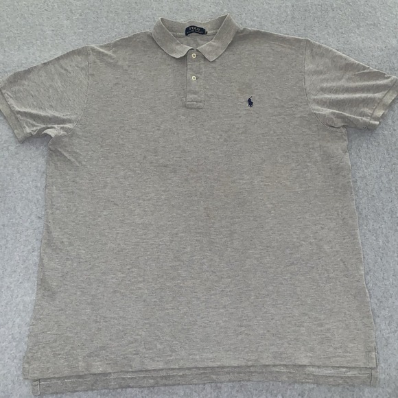 Polo Ralph Lauren Other - Polo Ralph Lauren Polo Shirt Mens 2XL Tall Gray Short Sleeve Classic Fit Cotton